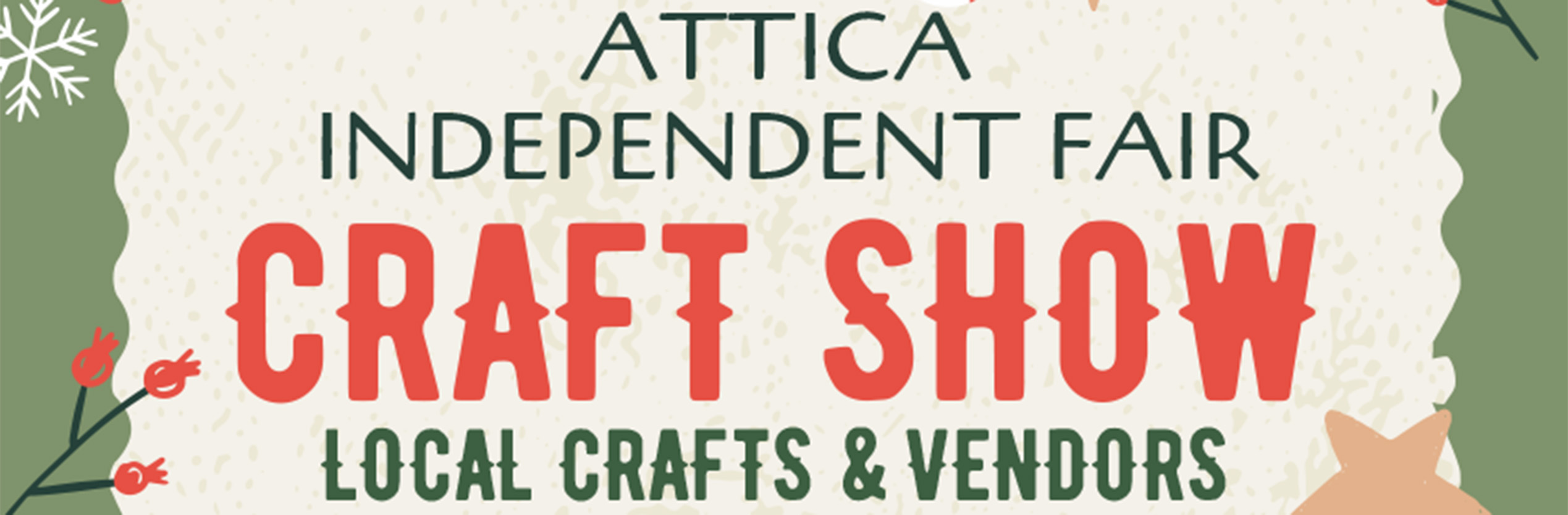 Attica Fair Craft Show 2024